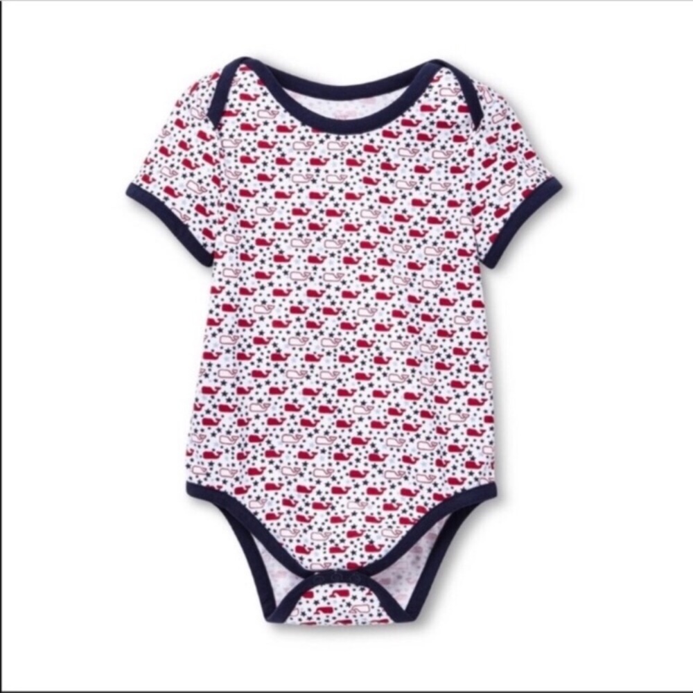 New Vineyard Vines whale one piece baby 0-3 mo